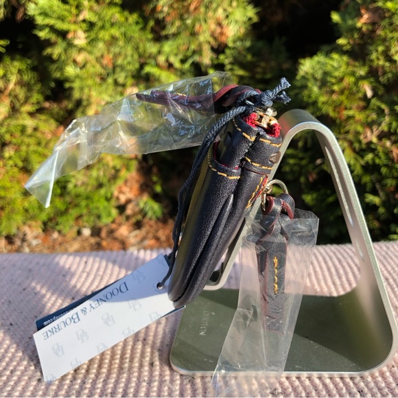 NWT - Dooney Bourke Florentine Small Coin Case in Navy - Picture 5 of 7